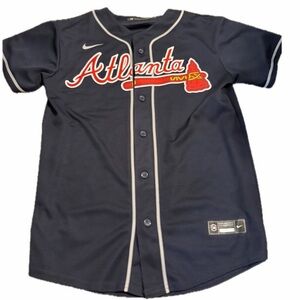 Atlanta braves jersey youth large